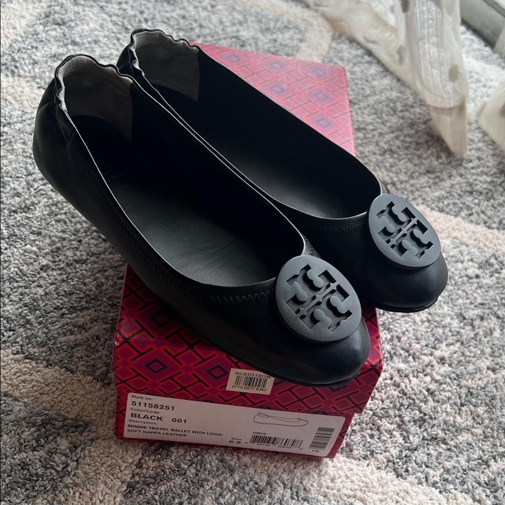 Tory Burch Minnie Travel Ballet Flats